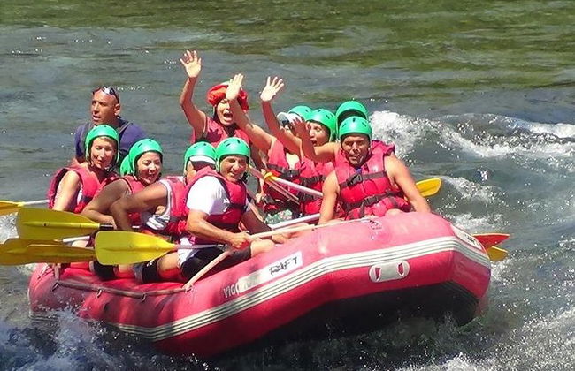 Tour misto: canyoning, rafting, zipline, da Alanya-Side-Antalya - Foto 3