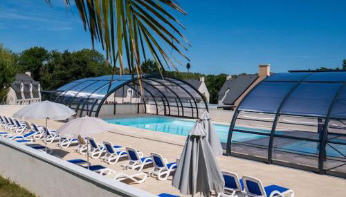 Maison avec piscine chauffée toute l'année à Morgat en bretagne sur la presqu'île de Crozon située à 800 m de la mer - Foto 2