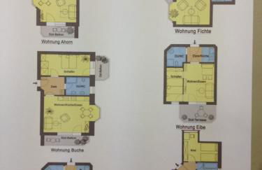 Gemütliche Ferienwohnung Bergwiese, 2-Raum, separates Schlafzimmer, schönen Balkon oder Terrasse, Komfort Ausstattung, ruhige Südlage, kostenfrei WLAN und schöne helle Sauna, Brötchenservice, Parkplatz, Hunde auf Anfrage, E-Tankstelle, Sonnenlage - Photo 39