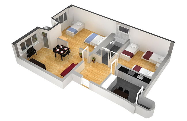 ZH Kreuzplatz I - Hitrental Apartment - Foto 21