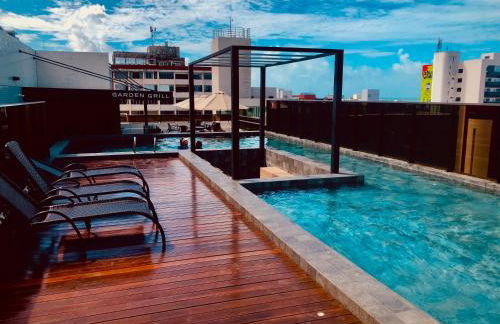 Apartamento Completo na praia com terraço privativo - 2 quartos - Photo 4