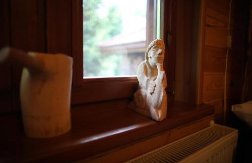 Leśny Zakątek balia kąpielowa ognisko sauna basen rowery w cenie pobytu Realizujemy Podlaski bon turystyczny - Foto 15