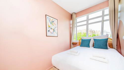 Designer & Air-Conditioned Apartment 2BR, Paris 17 - Foto 2