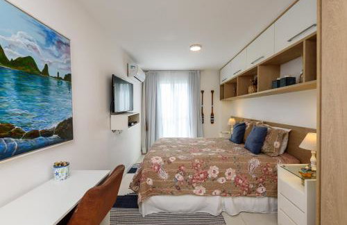 Frente Mar no Recreio com Varanda Privativa Ideal para Família - Foto 20