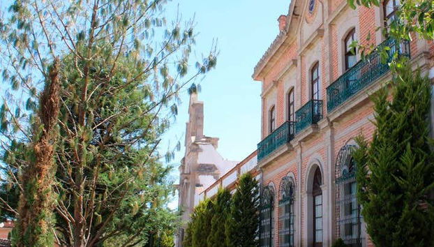 Façade of the Hacienda Chimalpa