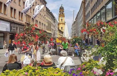 Schwabing-Studio great sunset view & balcony - Foto 8