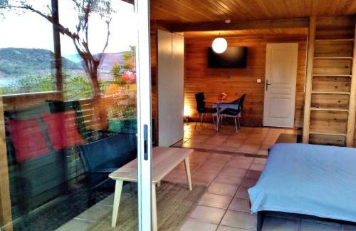 Studio 32m2 - dans propriété avec vue imprenable sur le Lac du Salagou - Foto 3