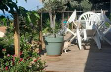 F3 RDC villa vue mer 180 face à la pointe de Giens - Foto 2