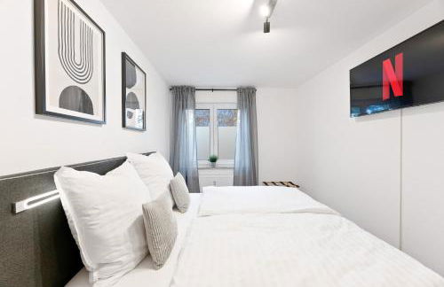 Kingsize Bett, zwei Zimmer, Waschmaschine, Netflix - Foto 4