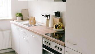 stay-a-while Apartment I Etta - Hans I WLAN, kostenloser Parkplatz, Waschmaschine - Foto 5, stove, dishwasher, toaster