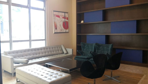 Zona de estar del vestíbulo