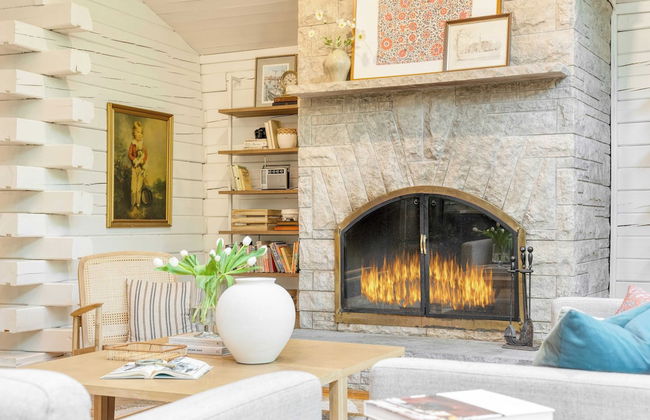 Half Moon by Avantstay 4BR Cabin w/ Large Deck & Yard w/ Patio & Outdoor Dining - Foto 21