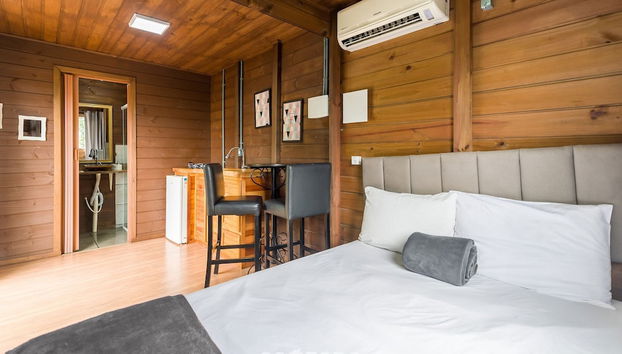 MAV Chalés Rusticos vista parcial do Mar - Foto 5, Habitación