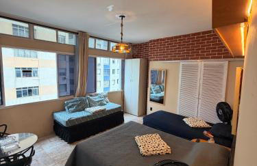 AP frente a praia São Vicente, pé na areia! Bem localizado, Arejado, Promoção! - Foto 9