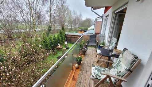 Helle Wohnung mit Balkon 120qm, 4Zimmer - Foto 2, Garden, Garden view