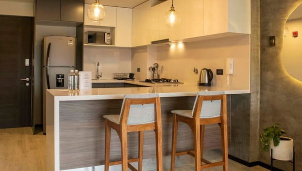 w Fashionable 1BR Near Boardwalk in Barranco - Foto 3, Habitación