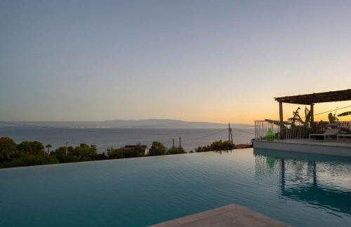 Villa Michaela con piscina privata e vista mare - Foto 47