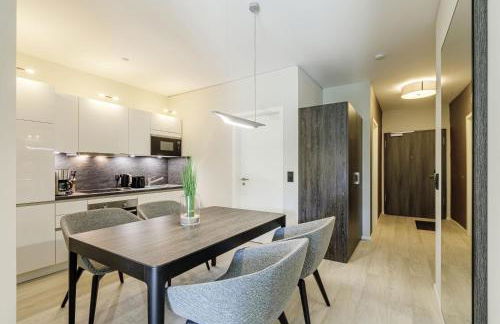 Achterndieck - Modernes 5-Sterne Erdgeschoss-Apartment mit Balkon - Foto 5