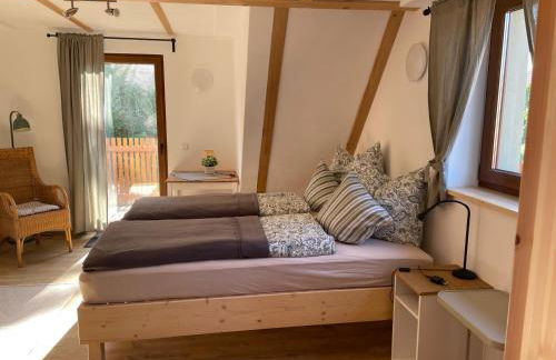 Landgut Seebühne - Apartment mit Seeblick im Steigerwald - Foto 8