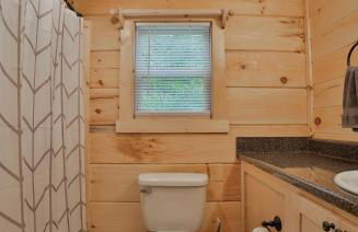 Lena Cabin Wooded Tiny Cabin - Hot Tub - Foto 16