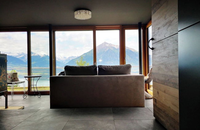 Chalet With Panoramic Views of the Mountains of the Oberland and Lake Thun - Foto 19