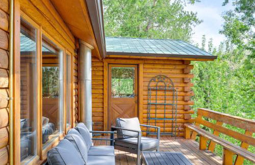 Dubois Riverfront Lodge with On-Site Fishing and Views - Foto 24