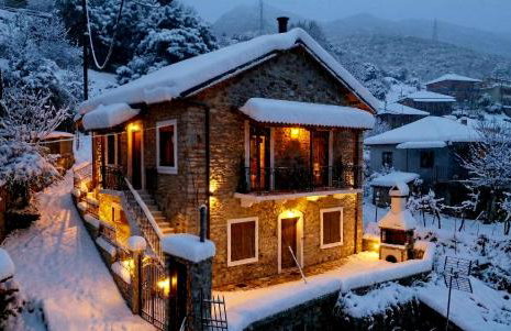 Chalet 1932 Boutique Mountain Chalet με Ιδιωτικό Hot Tub & Τζάκι - Photo 7