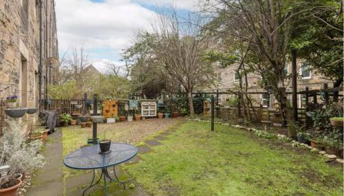 Beautiful Ground Floor Flat near Haymarket - Foto 3, Garden view