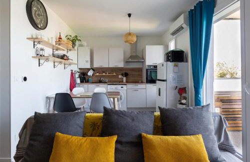 Beau studio Monteux, balcon vue Lac, près de Spirou Provence - Photo 11