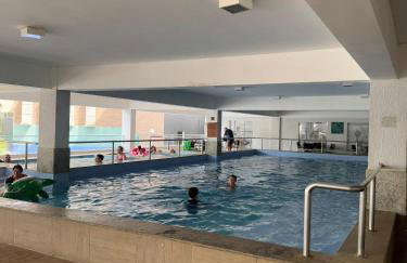 Flat Familiar a 400 metros do Hot Park com Piscinas e Conforto - Foto 46