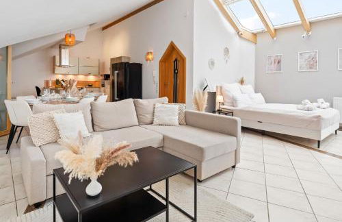 flair Apartment Stadtoase Fulda I private Sauna & Whirlpool I Balkon I 2x Parken I Kaffee I Highspeed WLAN I Disney plus - Foto 6