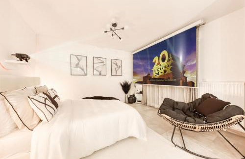 Studio Chic avec Cinéma Privé À 15 min de Disneyland et 20 min de Paris - Foto 22