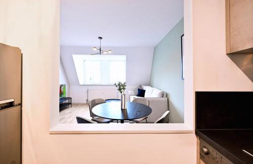 Rosengarten Apartments Fürth, Moderne Serviced Apartments in Citylage, ganze Ferienwohnung 50 m2, nahe Nürnberg, Metro, Sauna, Frühstück & Parkplatz - Foto 35