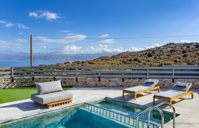 Gianna s Panoramic Seaview Twin Villas With Pools - Foto 3