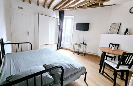 Cosy studio, proche HEC et gare - Foto 8