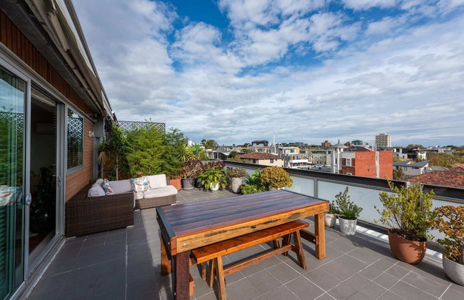 Beautiful 1-bed in St Kilda w/ Parking & Terrace - Foto 8