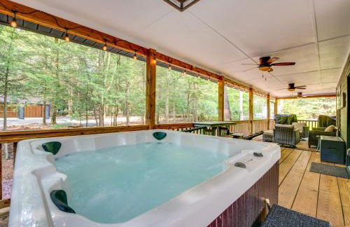 Hot Tub, Beach Access Albrightsville Retreat! - Foto 30