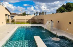 Casa condomínio 5 quartos piscina churrasqueira Vicente Pires Jockey - Foto 2