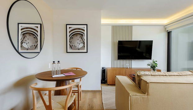 w Stylish Loft w/ Balcony in Colima - Foto 4, Habitación