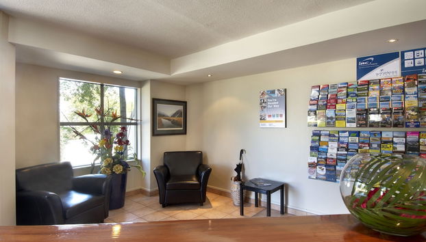 Zona de estar del vestíbulo