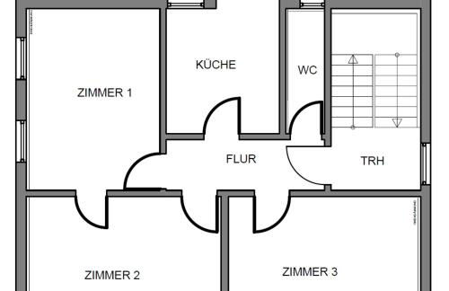 Moderne 3-Zimmer-Wohnung in schönem Altbau in Waiblingen - Foto 17