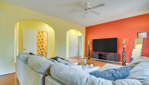 Fire Pit and Pool Access Quiet Holly Springs Home - Foto 4