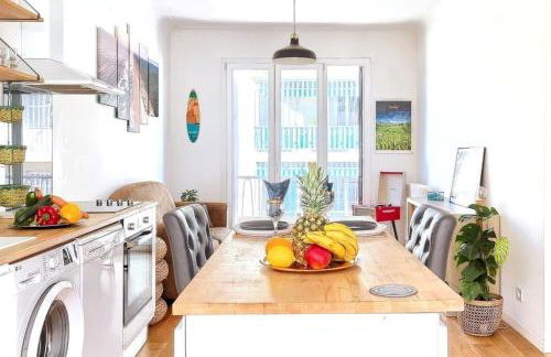 CENTRE VILLE-GRAND APPARTEMENT DE 50 M2 - COSY AVEC TERRASSE -Wifi - Foto 17