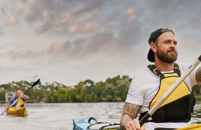 Balade en kayak sur le Fleuve Torrens - Photo 1