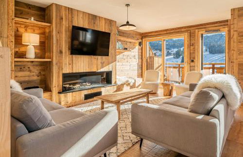 Duplex Pen Men - LES GETS, proche du centre, jacuzzi, superbe vue - Foto 2