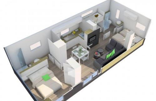 WA100 - Moderne Mobilheime im Oberpfälzer Seenland - Foto 29