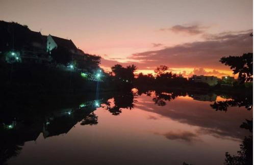 Vista para a lagoa - Enseada Azul, perto da Bacutia e Peracanga - Duas suítes Ar Condicionado - Varanda Gourmet - Lazer Completo, piscinas, quadras, sauna, pescaria, náutica, bar, restaurante, parques - Estacionamento e Portaria 24h - Foto 55