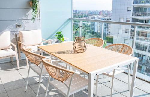 Panoramic terrace 16th floor Private Parking - Foto 2