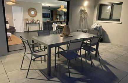 VILLA ALAÏA neuve avec piscine, pétanque proche plage et golf - Foto 36