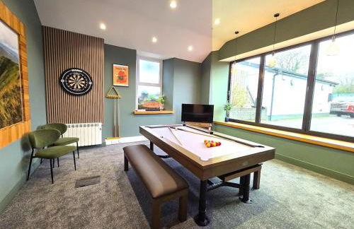 Stylish Office Conversion Sleeps 11 EV charger & Pool Table - Foto 11